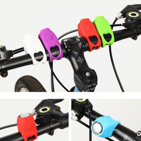 Mini Klaxon pentru bicicletă – sunete multiple și design impermeabil 