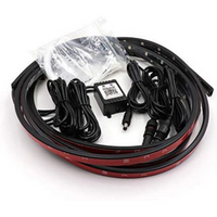 LED Neon Kit För Bil — Flerfärgad Belysning Under Kåpan 