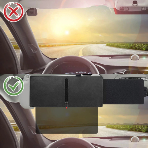 Estensione Parasole Auto — Protezione Anti-Riflesso 