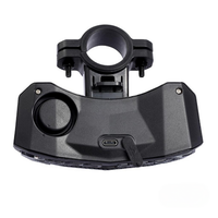 Monitoimipyörän takavalo - kääntymisvalo, jarru ja hälytysjärjestelmä