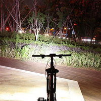 Fahrradlenkerlampe – Wiederaufladbar und wasserdicht 