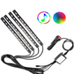 Kit LED Ambiance Voiture – Lumières Multicolores Réactives Au Son