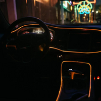 Auto svetelné pásy – RGB atmosféra v interiéri 