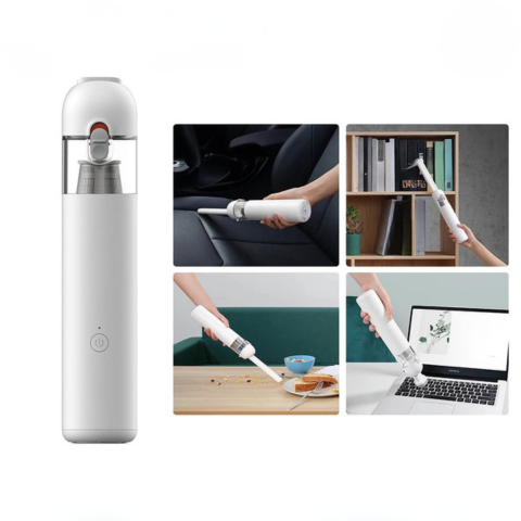 Aspiradora Inalámbrica Portátil — Limpieza Eficaz & Diseño Compacto 