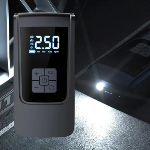Mini luftkompressor - Trådlös intelligent pump 