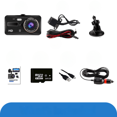 Dashcam vorne und hinten – kontinuierliche Überwachung Ihres Fahrzeugs 