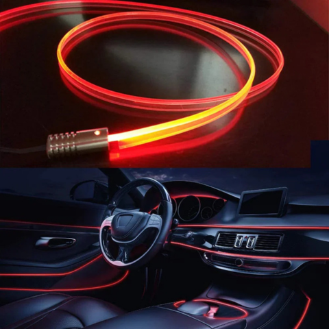 Auto svetelné pásy – RGB atmosféra v interiéri 