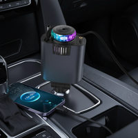 Cargador de Coche Multifuncional — Carga Rápida y Difusor de Aromas 