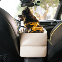 Cesto Auto Per Piccolo Cane — Sicurezza E Comfort In Auto 