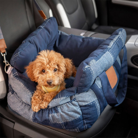 Panier Portable Pour Chien — Confort À La Maison Et En Voiture