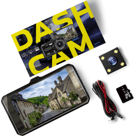 Dashcam vorne und hinten – kontinuierliche Überwachung Ihres Fahrzeugs 