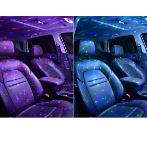 Luz LED Auto Sin Hilos – Interior de Coche Elegante 