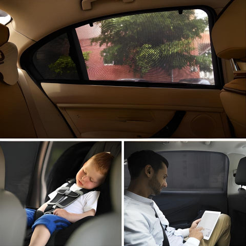 Zonnescherm Voor Auto – Anti-UV En Universele Compatibiliteit 