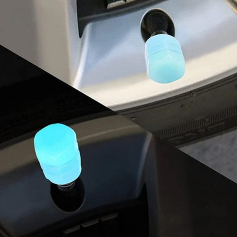 Tapones de válvula brillantes – Visibilidad y seguridad 