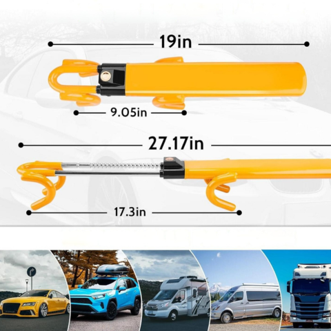 Auto-Volant Lukkosuoja — Vahvistettu Turvallisuus Mukana Avain 