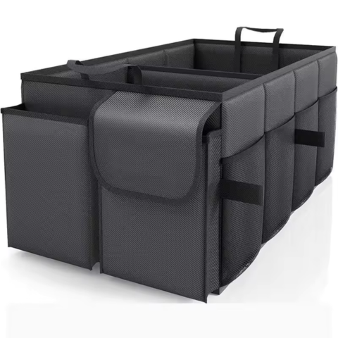 Organisateur De Coffre De Voiture — Rangement Pliable Et Pratique