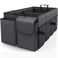Organisateur De Coffre De Voiture — Rangement Pliable Et Pratique