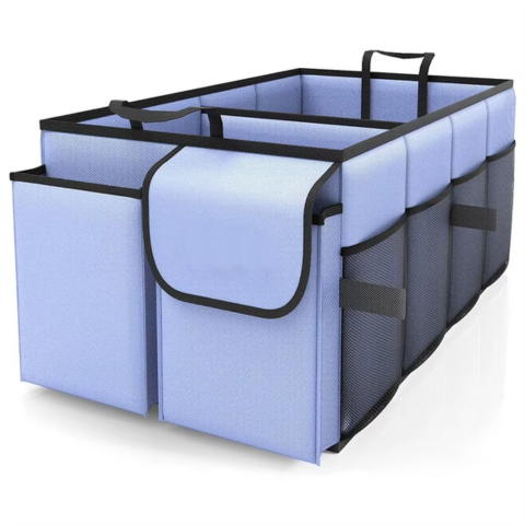 Organisateur De Coffre De Voiture — Rangement Pliable Et Pratique