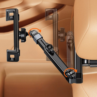 Wsparcie dla telefonu i tabletu do samochodu – regulowany uchwyt na zagłówek 