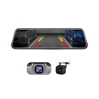 Intelligent Rear View Mirror with Front & Rear Camera - HD Vision & Parking Assistance