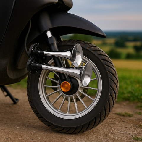 Universel Klaxon — Ideel til bil, motorcykel og lastbil 