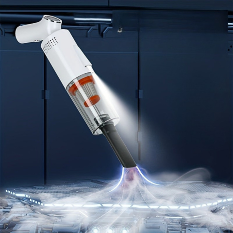Aspirator Auto Fără Fir  —  Afișaj Digital și Urmărire în Timp Real 