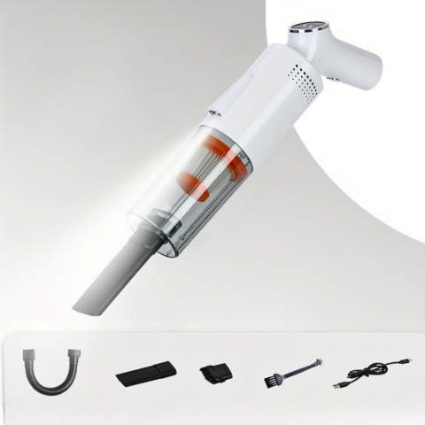 Aspirator Auto Fără Fir  —  Afișaj Digital și Urmărire în Timp Real 