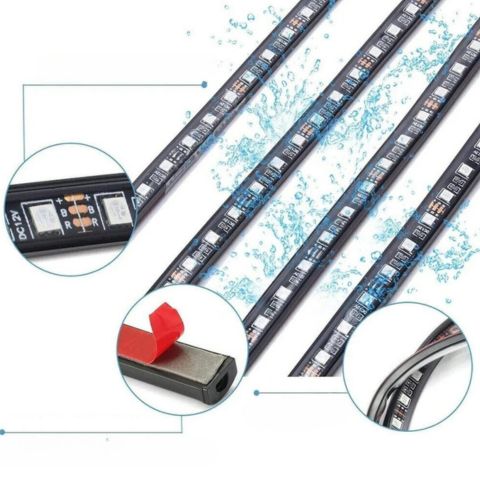 LED Verlichting Onder Voertuig — Spectaculaire En Gepersonaliseerde Lichteffecten 