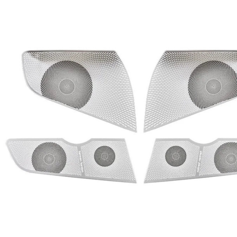 Cubiertas de Altavoces de Puerta Delantera y Trasera para Mini Cooper — Protección y Diseño Elegante 