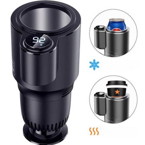 Intelligent 2-i-1 Koppholder – Organisering Og Komfort I Bil 