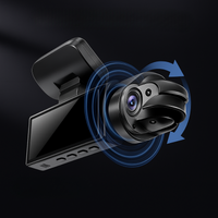 Dashcam Double Full HD Auto - Noční vidění + Vnitřní kamera 