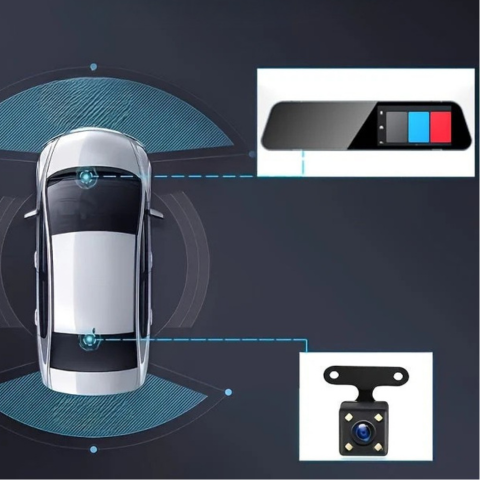 Magnetisk monteret 1080p-kamera i køretøjet - billedkvalitet og brugervenlighed