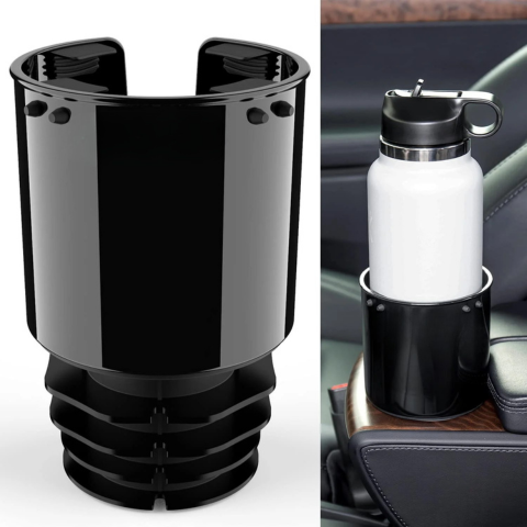 Monikäyttöinen auton kuppiteline - organisointi ja ajomukavuus