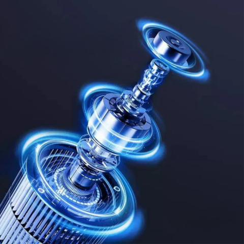 Przenośna sprężarka powietrza - cyfrowy wyświetlacz i regulowane ciśnienie