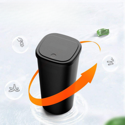 פח זבל קטן לרכב עם מכסה — ניקיון ונוחות ביום-יום 