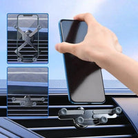 Supporto Telefono Auto Griglia di Ventilazione – Rotazione 360° & Blocco Automatico