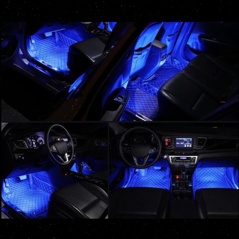 Lampada Ambientale LED per Auto – Design Interno Stiloso 