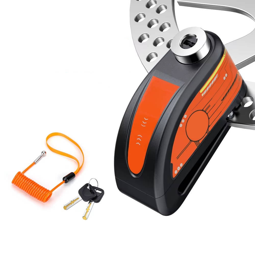 Αντικλοπή δίσκου μοτοσικλέτας με συναγερμό - Ενισχυμένη ασφάλεια & ισχυρό ηχητικό σήμα