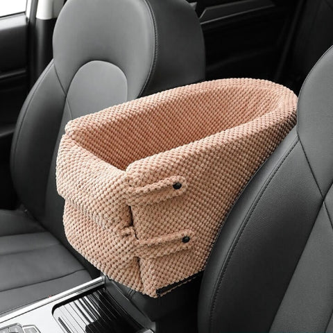 Siège De Voiture Douillet Pour Chiot – Sécurité & Confort