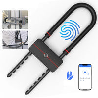 Antifurto Bicicletta Connesso Bluetooth & Impronta 