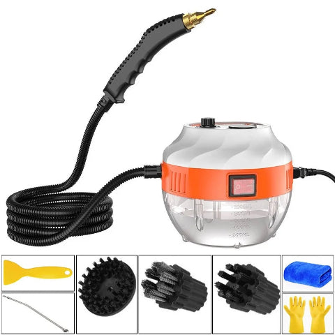 Limpiador de Vapor de Alta Presión 2800W – Práctico y Eficaz 