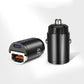 Adapter ładowarki samochodowej USB – kompaktowy wtyk zapalniczki 
